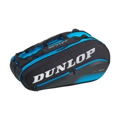 Dunlop FX Performance Thermo 8 Pack Racquet Bag (Black/Blue)