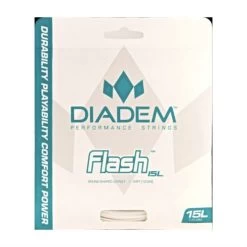 Diadem Flash 18/1.15 Tennis String (White)