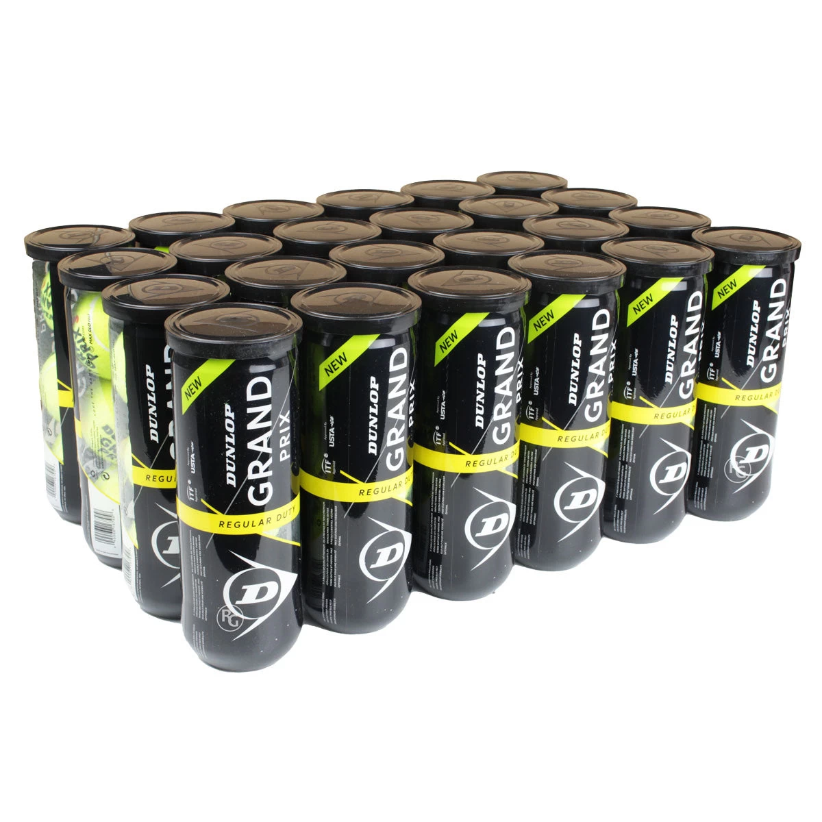 Dunlop Grand Prix Regular Duty Tennis Balls – 24 Can Case 3 Dunlop Grand Prix Regular Duty Tennis Balls – 24 Can Case