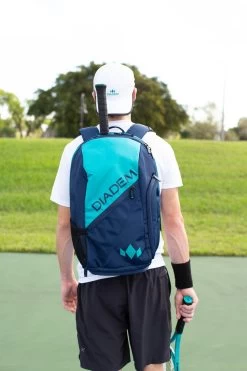 Diadem Elevate Tour Backpack Racquet Bag (Teal/Navy) -Boutique Ball Sports Store Elevate Backpack 2 1800x1800 5bbc3709 4d0d 4db9 8f00 cbd7030c88fe