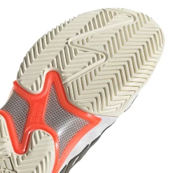 Adidas Barricade Tokyo Men's Tennis Shoe (White/Black/Solar Red) -Boutique Ball Sports Store FZ3935 FTW photo detail 1 white