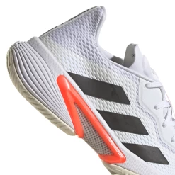 Adidas Barricade Tokyo Men's Tennis Shoe (White/Black/Solar Red) -Boutique Ball Sports Store FZ3935 FTW photo detail 2 white