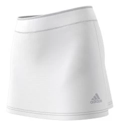 Adidas Women's Club Skirt (White/Grey) -Boutique Ball Sports Store GH7221 8 APPAREL ZIP Turntable 3d 8 transparent