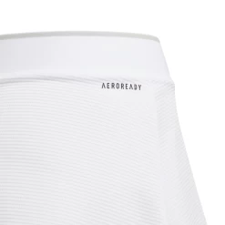 Adidas Girls Club Skirt (White/Grey) -Boutique Ball Sports Store GK8169 APP photo detail 3 white 638721c9 5179 4513 8602 f419f655ccbf