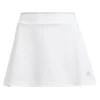 Adidas Girls Club Skirt (White/Grey)