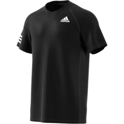 Adidas Men's 3 Stripes Club Top (Black) -Boutique Ball Sports Store GL5403 APP virtual standard white