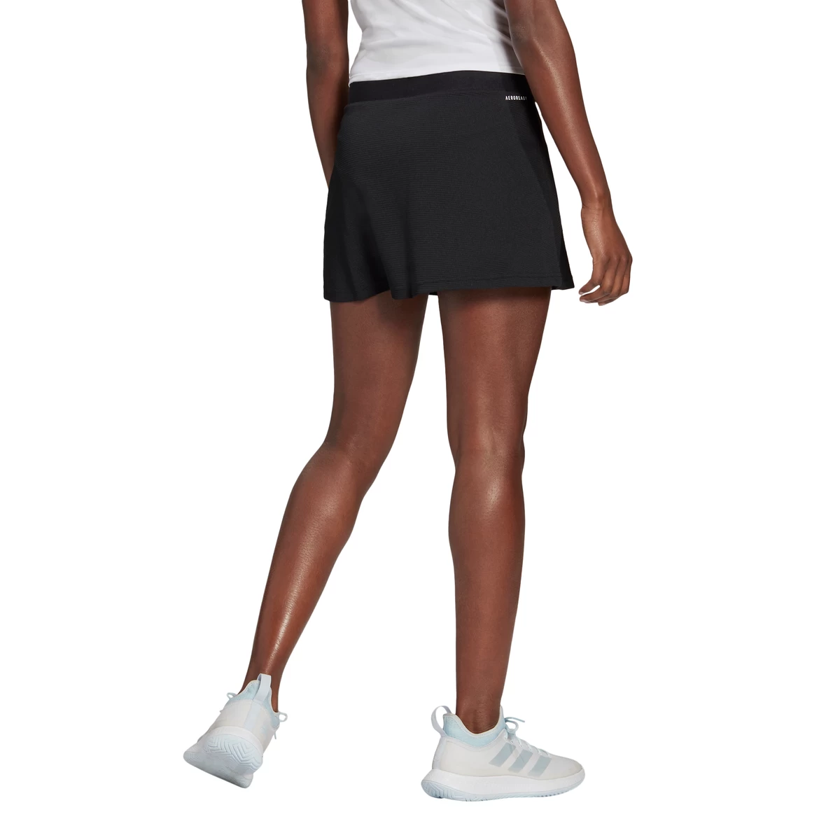 Adidas Women's Club Skirt (Black/White) 4 Adidas Women's Club Skirt (Black/White) - Image 2
