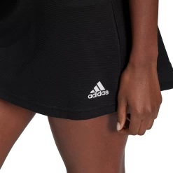 Adidas Women's Club Skirt (Black/White) 11 Adidas Women's Club Skirt (Black/White) -Boutique Ball Sports Store GL5480 APP on model detail 1 white