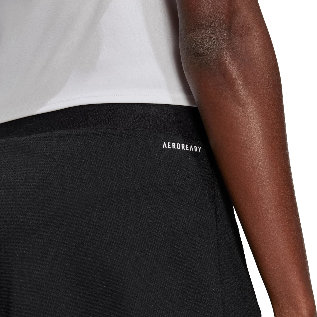 Adidas Women's Club Skirt (Black/White) 7 Adidas Women's Club Skirt (Black/White) - Image 5