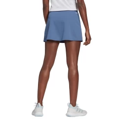Adidas Women's Club Skirt (Crew Blue/White) -Boutique Ball Sports Store GL5495 APP on model back white