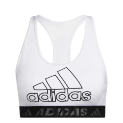Adidas Don't Rest Badge Of Sport Women's Sports Bra (White/Black)