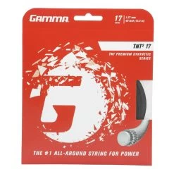 Gamma TNT2 17/1.27 Tennis String (Black)