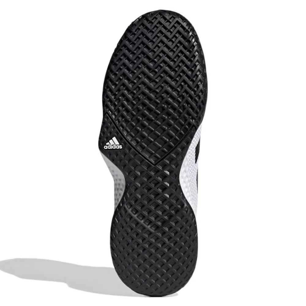 Adidas CourtFlash Men's Tennis Shoe (White/Black) 8 Adidas CourtFlash Men's Tennis Shoe (White/Black) - Image 6