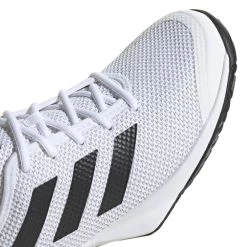 Adidas CourtFlash Men's Tennis Shoe (White/Black) 10 Adidas CourtFlash Men's Tennis Shoe (White/Black) -Boutique Ball Sports Store GW2518 8 FOOTWEAR Photography DetailView1 white