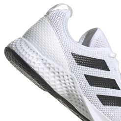Adidas CourtFlash Men's Tennis Shoe (White/Black) 11 Adidas CourtFlash Men's Tennis Shoe (White/Black) -Boutique Ball Sports Store GW2518 9 FOOTWEAR Photography DetailView2 white