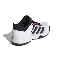 Adidas Ubersonic 4 Junior Tennis Shoe (White/Black/Red) 15 Adidas Ubersonic 4 Junior Tennis Shoe (White/Black/Red) -Boutique Ball Sports Store GW2997 7 FOOTWEAR Photography BackLateralTopView white