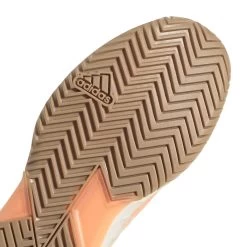 Adidas Adizero Ubersonic 4 Parley Women's Tennis Shoes (White/Beam Orange) -Boutique Ball Sports Store GX9624 8 FOOTWEAR Photography DetailView1 white