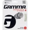Gamma Synthetic 16/1.30 With Wearguard Tennis String (White) -Boutique Ball Sports Store Gamma synthetic gut 16 wearguard white tennis string Racquetguys