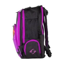Gearbox Backpack - Court (Purple Accent With Red/Yellow Gradient) -Boutique Ball Sports Store GearboxCourtBackpack5