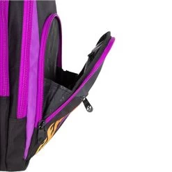 Gearbox Backpack - Court (Purple Accent With Red/Yellow Gradient) -Boutique Ball Sports Store GearboxCourtBackpack6