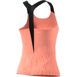Adidas Women's Tennis Primeblue Aeroknit Y-Tank Top (Ambient Blush) -Boutique Ball Sports Store H31426 APP virtual back white