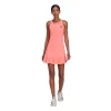Adidas Women's Club Dress (Orange/Black) -Boutique Ball Sports Store HF1773 APP on model standard white