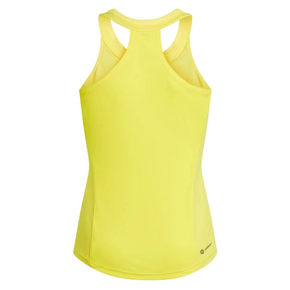 Adidas Girl's Club Tank Top (Beam Yellow) 4 Adidas Girl's Club Tank Top (Beam Yellow) - Image 2