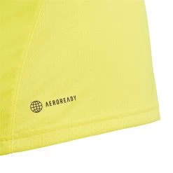 Adidas Girl's Club Tank Top (Beam Yellow) 11 Adidas Girl's Club Tank Top (Beam Yellow) -Boutique Ball Sports Store HN6304 4 APPAREL Photography DetailView1 transparent