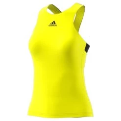 Adidas Women's Y-Tank Top (Beam Yellow/Black) -Boutique Ball Sports Store HP0721 1 APPAREL 3D Rendering StandardView white