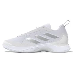 Adidas Avacourt Women's Tennis Shoe (White) -Boutique Ball Sports Store HQ8404 4 FOOTWEAR 3D Rendering SideLateralView transparent 1