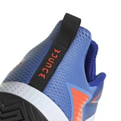 Adidas Defiant Speed Men's Tennis Shoe (Blue/White) -Boutique Ball Sports Store HQ8455 8 FOOTWEAR Photography DetailView1 transparent