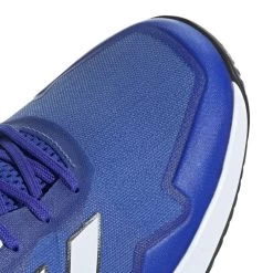 Adidas Defiant Speed Men's Tennis Shoe (Blue/White) -Boutique Ball Sports Store HQ8455 9 FOOTWEAR Photography DetailView2 transparent