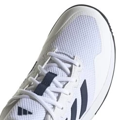 Adidas GameCourt 2 Men's Tennis Shoe (White/Navy) -Boutique Ball Sports Store HQ8809 9 FOOTWEAR Photography DetailView2 transparent