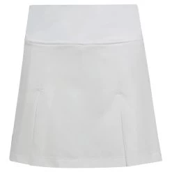 Adidas Girl's Club Pleated Skirt (White)