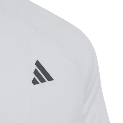 Adidas Girl's Club Top (White) -Boutique Ball Sports Store HS0551 4 APPAREL Photography DetailView1 transparent