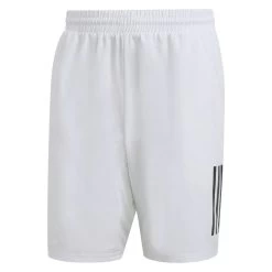 Adidas Men's Club 3 Stripe 7-inch Short (White)