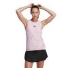 Adidas Women's Melbourne Match Tank Top (Pink) -Boutique Ball Sports Store HU1806 3 APPAREL OnModel StandardView transparent