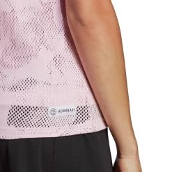 Adidas Women's Melbourne Match Tank Top (Pink) -Boutique Ball Sports Store HU1806 9 APPAREL OnModel DetailView2 transparent