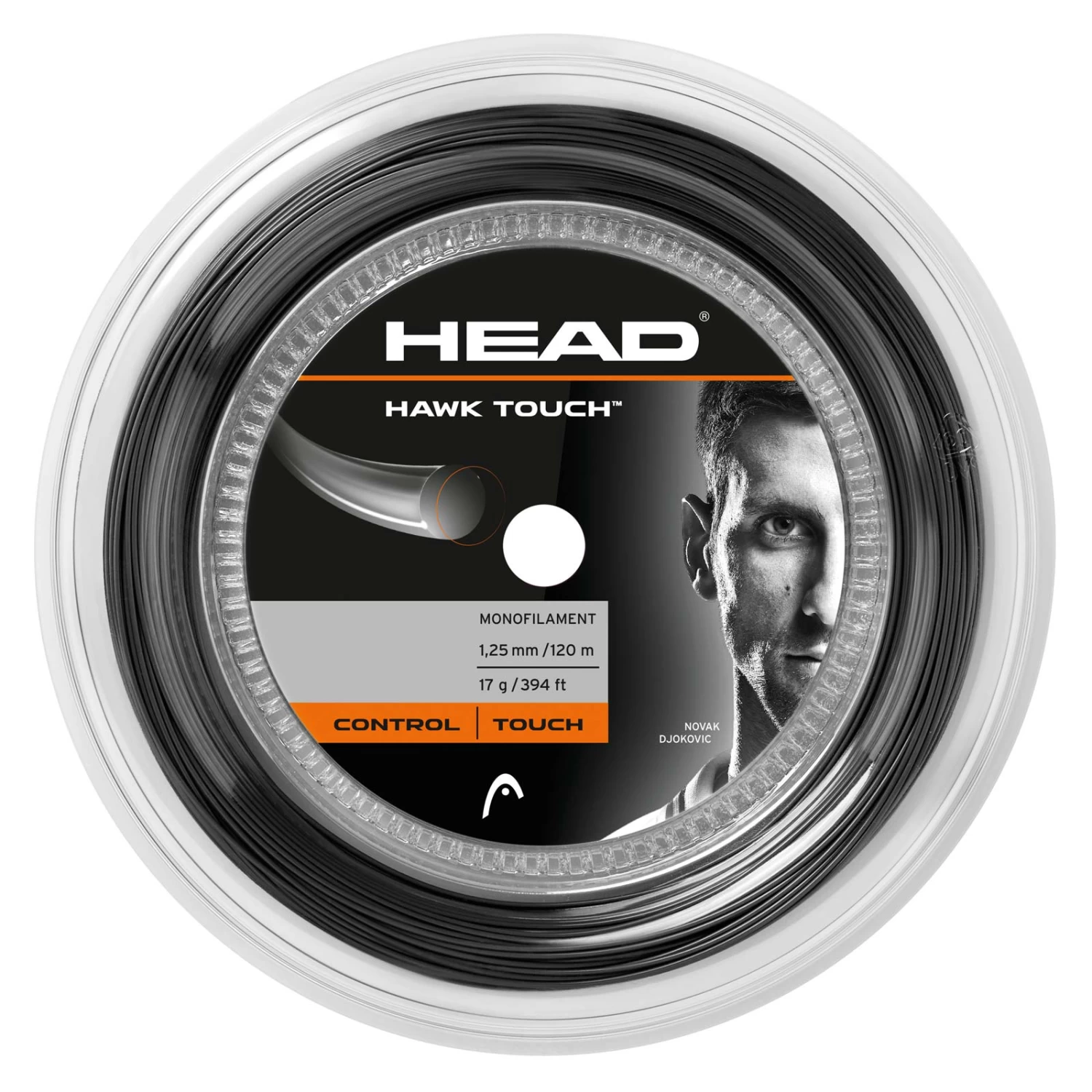 Head Hawk Touch 18/1.20 Tennis String Mini Reel (Anthracite) 3 Head Hawk Touch 18/1.20 Tennis String Mini Reel (Anthracite)