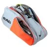 Head Radical Supercombi 9 Pack Racquet Bag (Grey/Orange) -Boutique Ball Sports Store IMG 2921