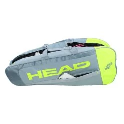 Head Core Pro 3 Pack Racquet Bag (Grey/Yellow) 7 Head Core Pro 3 Pack Racquet Bag (Grey/Yellow) -Boutique Ball Sports Store IMG 2944