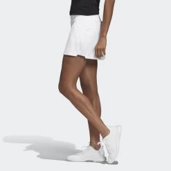 Adidas Women's Club Skirt (White/Matte Silver/Black) -Boutique Ball Sports Store Jupe Club Blanc FK6990 22 model