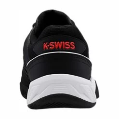 K-Swiss BigShot Light 4 Men's Tennis Shoe (Black/White/Red) 9 K-Swiss BigShot Light 4 Men's Tennis Shoe (Black/White/Red) -Boutique Ball Sports Store K SwissBigShotLight4Black4