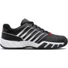 K-Swiss BigShot Light 4 Men's Tennis Shoe (Black/White/Red) -Boutique Ball Sports Store K06989 043 A