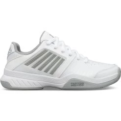 K-Swiss Court Express Clay Court Women's Tennis Shoe (White/Silver)