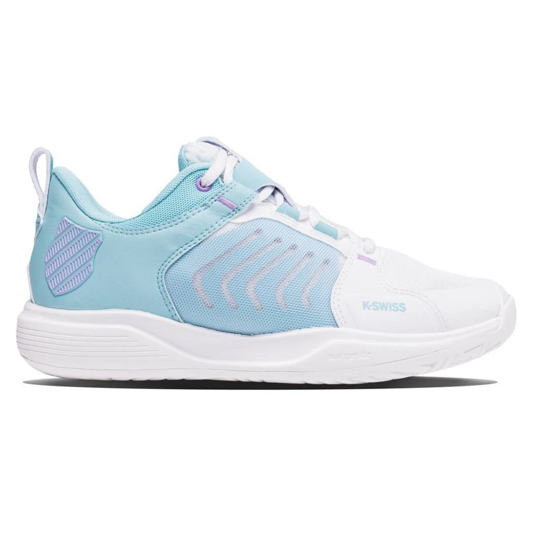 K-Swiss Ultrashot Team Women's Tennis Shoe (White/Blue) 3 K-Swiss Ultrashot Team Women's Tennis Shoe (White/Blue)