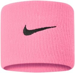 Nike Swoosh Wristbands (Pink/Grey)