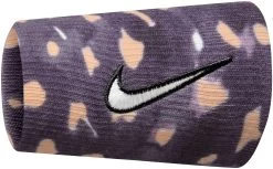 Nike Tennis Graphic Premier Doublewide Wristband (Gridiron/White Onyx)