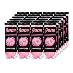 Penn Championship Pink Tennis Balls - 24 Can Case