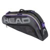 Head Tour Team 3 Pack Racquet Bag (Black/Purple) -Boutique Ball Sports Store Presentation 283191 TourTeam3RPro BKMX